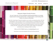 Tablet Screenshot of hatleyprint.co.uk